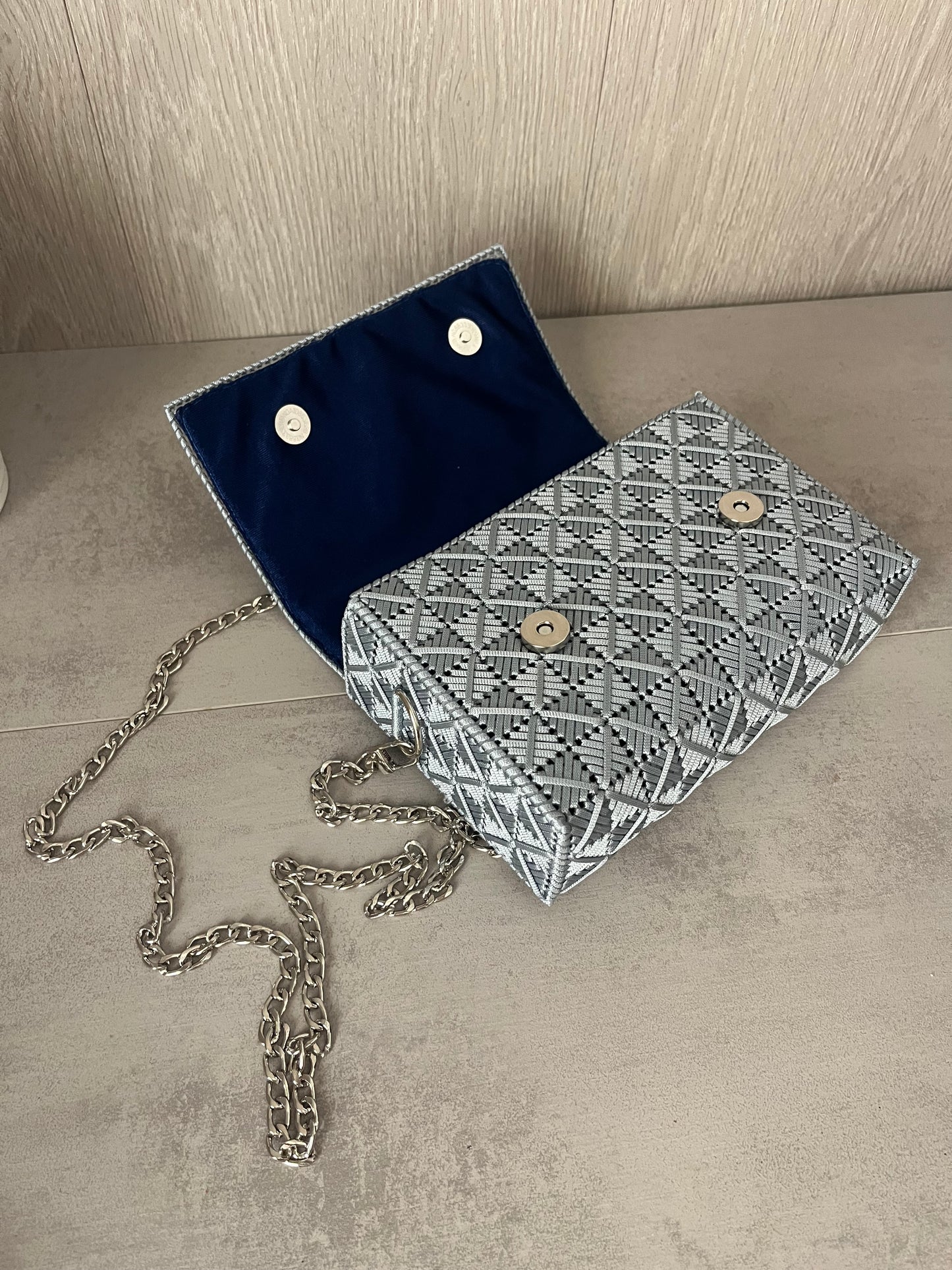 Bolso Isis Plata